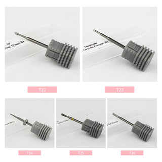 Tungsten Steel Polishing Head Nail Pretreatment