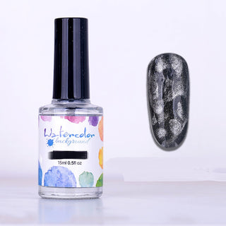 Nail Polish Glue Ink Smoke Color Sands Blooming Liquid Bubble Marble Gradient Nail Art