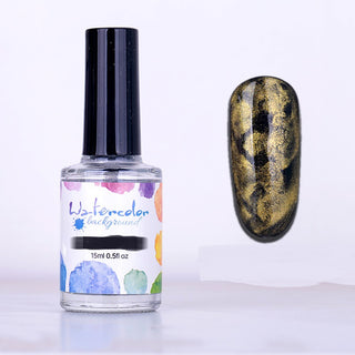 Nail Polish Glue Ink Smoke Color Sands Blooming Liquid Bubble Marble Gradient Nail Art