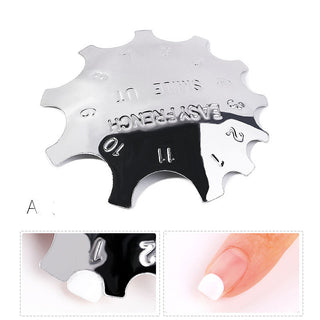 Creative Nail Art Plastic Steel Model