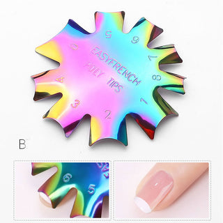 Creative Nail Art Plastic Steel Model