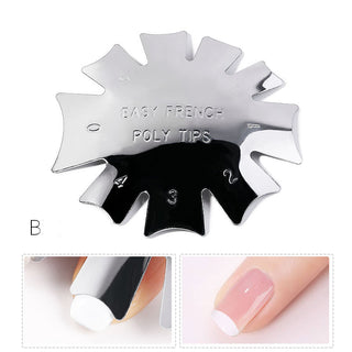 Creative Nail Art Plastic Steel Model