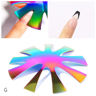 Creative Nail Art Plastic Steel Model