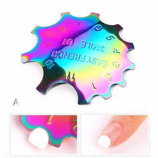 Creative Nail Art Plastic Steel Model