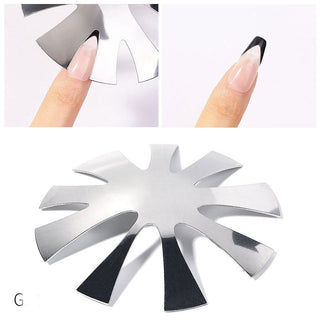 Creative Nail Art Plastic Steel Model