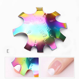 Creative Nail Art Plastic Steel Model