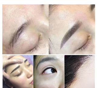 Line Eyebrow Plant Organic Tattoo Color Cream