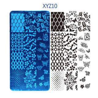 Nail Art Printing Version Printing Nail Polish Plate Template