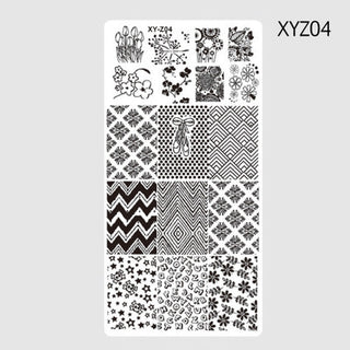 Nail Art Printing Version Printing Nail Polish Plate Template