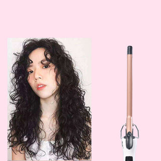 Wool Curling Iron Small Male Short Hair Fan Small Curling Iron Mini Cone Head Water Ripple Electric Curling Iron Female