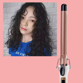 Wool Curling Iron Small Male Short Hair Fan Small Curling Iron Mini Cone Head Water Ripple Electric Curling Iron Female