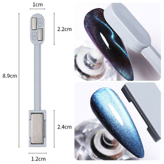 Nail Enhancement Cat's Eye Magnet Double Thickened