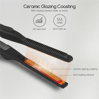 Professional flat iron ceramic hair straightener