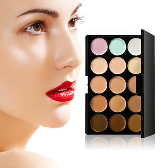 Simple Ladies Makeup 15 Color Concealer