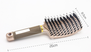 Hairbrush Anti Klit Brushy Haarborstel Women Detangler Hair Brush Bristle Nylon Scalp Massage  Teaser Hair Brush Comb