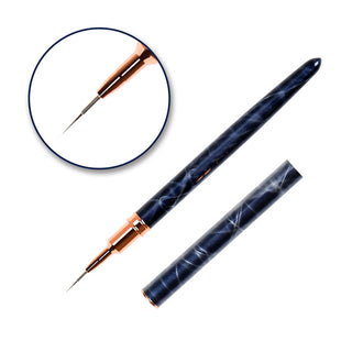 Black Marbled Metal Rod Pull Pencil Nail Tool