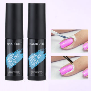 Anti-spill glue nail polish