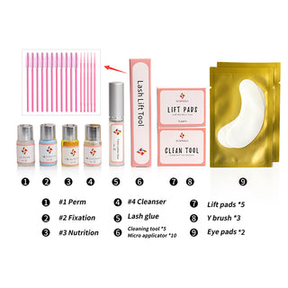 Dropshipping Upgrade Version Lash Lift Kit ICONSIGN Lifting Perm Eyelash Eyes Makeup Tools