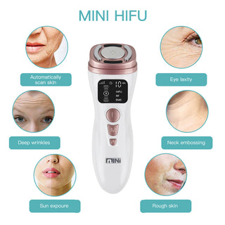 RF Radio Frequency EMS Micro-electrical Pulse Lifting And Stroking Lines Beauty Instrument