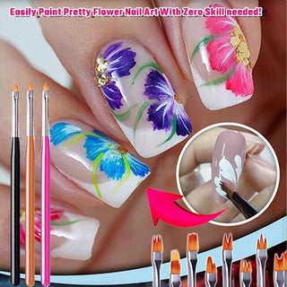 8 nail brushes set