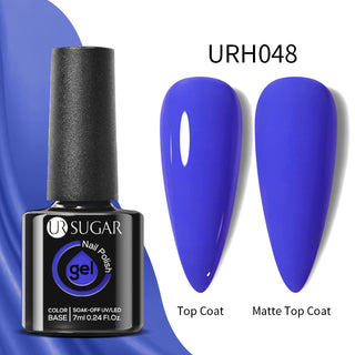 Matte Klein Blue Gel Nail Polish