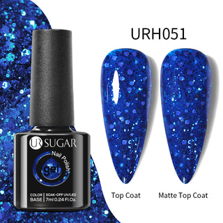 Matte Klein Blue Gel Nail Polish